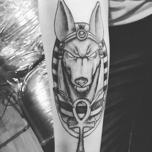 I've been wanting an Anubis tattoo for like forever, and this is the perfect opportunity so here's my take! I'd let Megan design the Anubis she'd like to tattoo on me (that would resemble the one in the picture, facing you not from the side...etc) and I'd like, just below,again I'd let her choose the font that would best fit the tattoo, "Valar Morghulis". I've been very fond of Egyptian Mythology for close to ten years (half of my life since I'm 18) and Anubis is a very important God to me. So yeah. #anubistattoo #megandreamtattoo #meganmassacre #egyptiantattoo