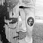 John Lennon, full dot no lines. #tattoo #love #life #passion #extreme #dotwork #dotworkers #geometric #geometrictattoo #sacredgeometry #tattooartist #symbol #mandala #tattoos #mandalas #buddha #spiritual #meditation #blackwork #blackworker #portrait