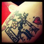 1st tattoo #zodiacsign #family #forever