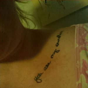 This is "You are my sunshine " In my moms handwriting. I will be adding more to it soon!