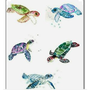 found on #Pinterest #lovely #watercolor #seaturtle perfect for a #water #lover like me #megandreamtattoo