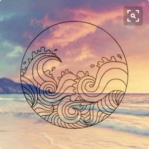 found on #Pinterest don't want a square 😆 but I #love the #combination of #outline and #matching #themed #background maybe as #watercolor or so... need to be #fineline and #colorful #megandreamtattoo