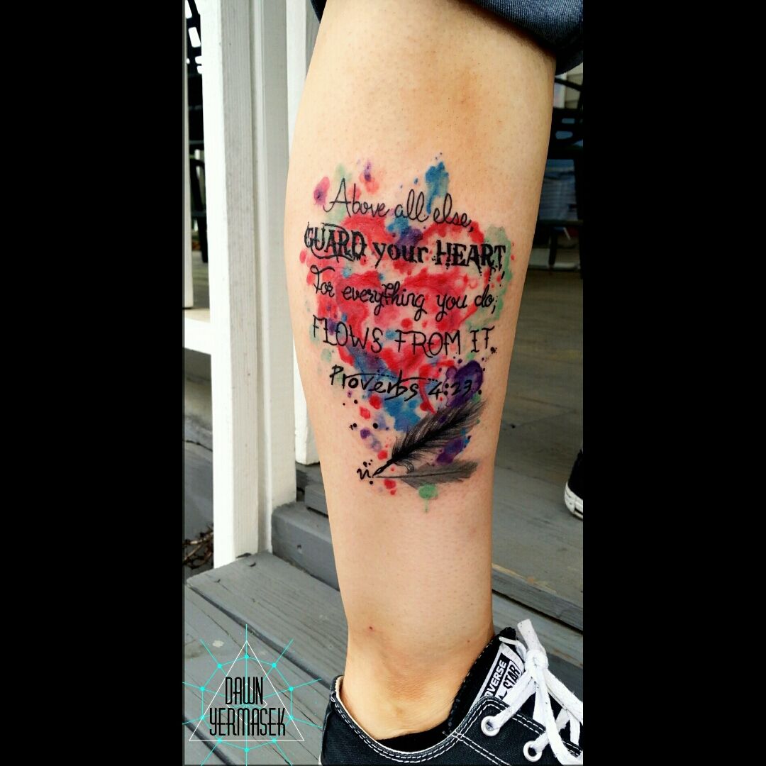 Guard your heart     tattoos  Young Wild  Inked  Facebook