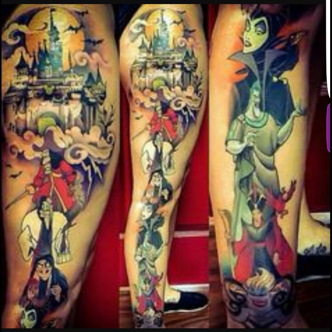 Disney Snow White Tattoo by Alan Aldred TattooNOW