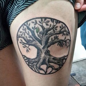 Custom design of Tree of Life. Done by Bunny Inked #bunnyinked #treeoflifetattoo