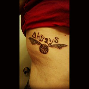 In my battle against anxiety and depression Harry Potter has always been my way of coping. This is my permanent tribute to that magical world that will always live in my heart and mind. #harrypottertattoo #battle #always