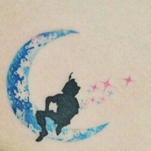 found on #Pinterest #simple #watercolor #disney #PeterPan #tattoo I like to have a #colorful #PeterPanTattoo but not this... something simple which let me #dream #megandreamtattoo