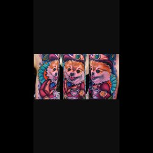 Or of course her famous pet portraits of my Shihtzu Buffy. #megandreamtattoo