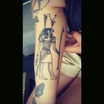Tattoo of #horus o did on a friend