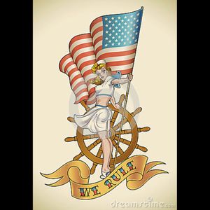 I would like something like this. I'm a navy veteran. So I would want a navy pin up girl. #megandreamtattoo