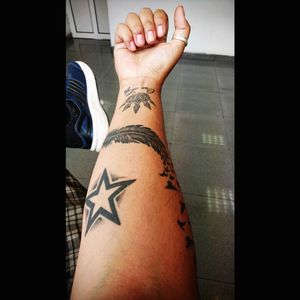3 tattos #stars #Pluma #kings