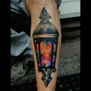 #Lamp #LampTattoo #Colorfull #lighthouse