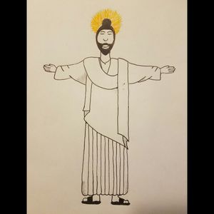 Quick drawing of the homie jesus 🕇