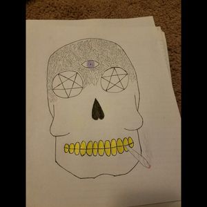 One of my first drawings 💀