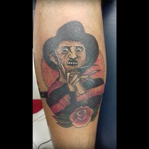 More and more #traditional #neotraditional #horror #terror #FreddyKrueger #loveit #inkedtouchslp #forbilly