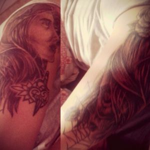 #5 tattoo #inprocess #2sesion 2016