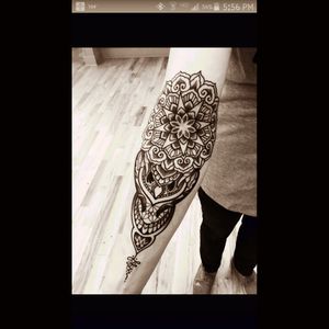 I'm inspired by #Mandala and this design.  #megandreamtattoo #meganmasscare #forearm #forearmtattoo #pleasechooseme #fan