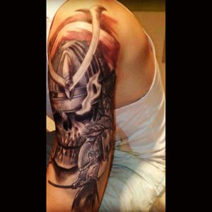 Japanese sleeve #oldschool #samurai #shinobi #japanese