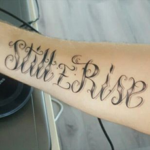 Still I Rise tattoo