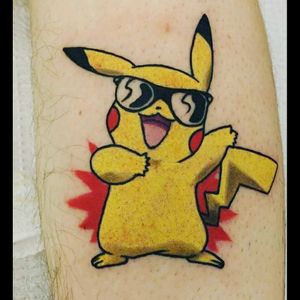 #Pikachu #pikachutattoo #pokemontattoo #pokemon