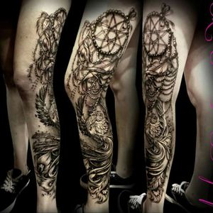 Such an Amazing piece from my faverourite tattoo artist Eternal Ink in France <3 <3 <3