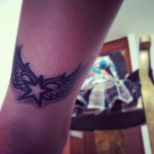 Mi #first #tattoo #star #wings