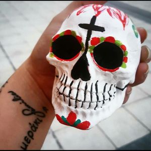 #Fifth #skull #meraki #tattoo