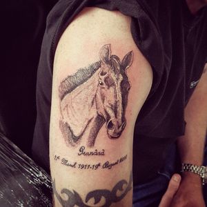 #horse #softshade #blackandgrey #highlights #tat #tatt #tattoo #tattooed #tattooartist #nopain #nogain #realism #swag #uk #england #kent #hernebay #r.i.p #dm #likemypic #instattoo