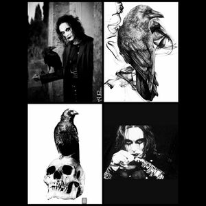Something the crow related #meganmassacredreamtattoo #meganmassacrecontest #megandreamtattoo
