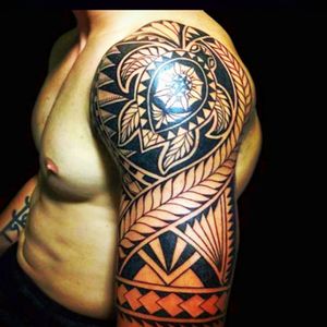 Not long until this beauty#firsttattoo  #firstof2016 #mauri #half #sleeve