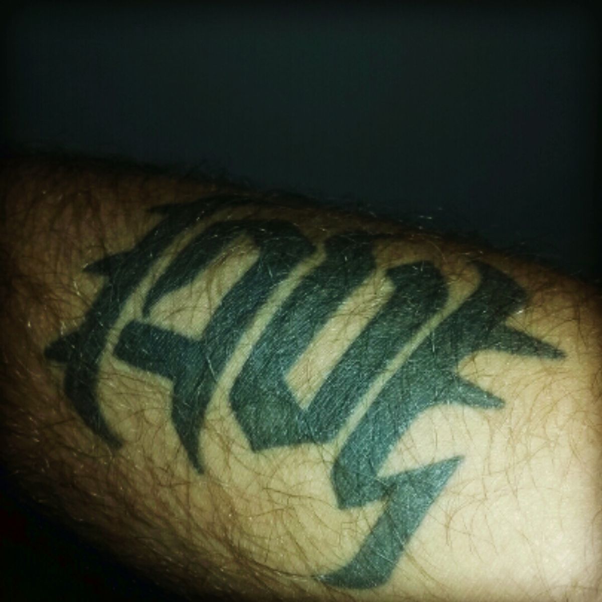 Tattoo uploaded by Dominic Gfeller • loveorhate anagram tschechien 