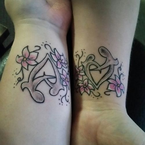 My daughter and I got matching mother/daughter tattoos