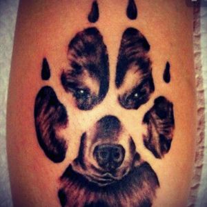 The face will be that of my golden lab who passed away 7yrs ago.  #megandreamtattoo