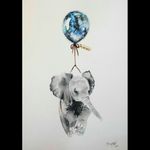 #watercolor #elephant