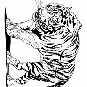 #megandreamtattoo I would like this drawing I made on my upper back because my initials (TGR-TiGeR) are in it and it suits me well only I don't have the money to get this tattoo. Who else than Megan can make this tattoo a dream!