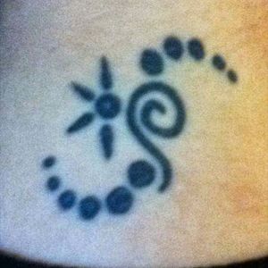 This is the tattoo I have on the back of my neck