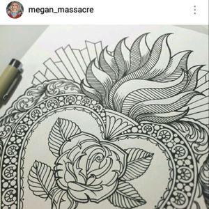 Maria.21.ItalyI'm a sensitive and empathetic girl. When I see this sketch of @megan_massacre  I'm fall in love. goose bumps. I found myself almost in tears. Now all I can do is keep my fingers crossed. Thanks for the opportunity.#megandreamtattoo