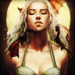Daenerys Targaryen. I LOVE her. Willing to give complete artistic control, I just want a badass tattoo of her. #megandreamtattoo #meganmassacre #meganmassacreisabadass