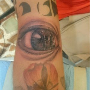 #eye #tattoo #srcamaleon #Salvadorloz