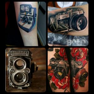I am wanting a camera tattoo. Color and style entirely open. #megandreamtattoo