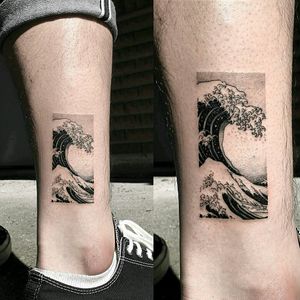 Great Wave by Oozy #tattoo #wave #GreatWave