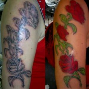 #rose #roses #rosestattoo #flowers #collor #red