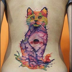 #Cat #WaterColor #Colors #Awesome
