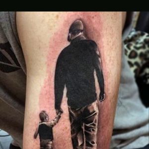 Similar to the tattoo I want for my unborn son with my wife included#megandreamtattoo