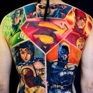 #SuperHeroes #DcComics #Comics #JusticeLeague #Superman #Flash #Batman #WonderWoman #GreenLantern #FullColor #ColorWork