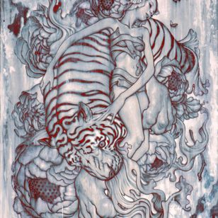 #Mymegandreamtattoo James Jean print that has lends itself to Megan's strengths.