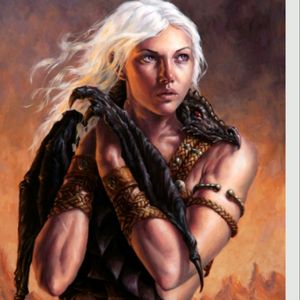 Daenerys Targaryen. Really want this done! Total artistic control. Just love this badass woman! #megandreamtattoo #meganmassacre #meganmassacreisabadass