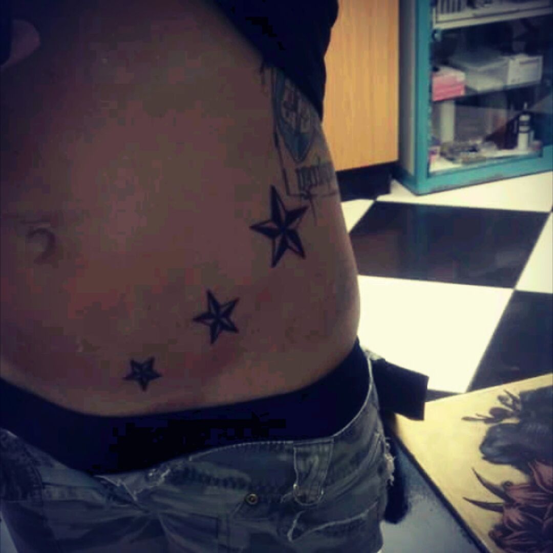 Stars On My Hips 1st Tattoos Tattoo Picture