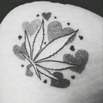 #tatto#tattoolove#weed#tattooweed#ass#beautiful#heart