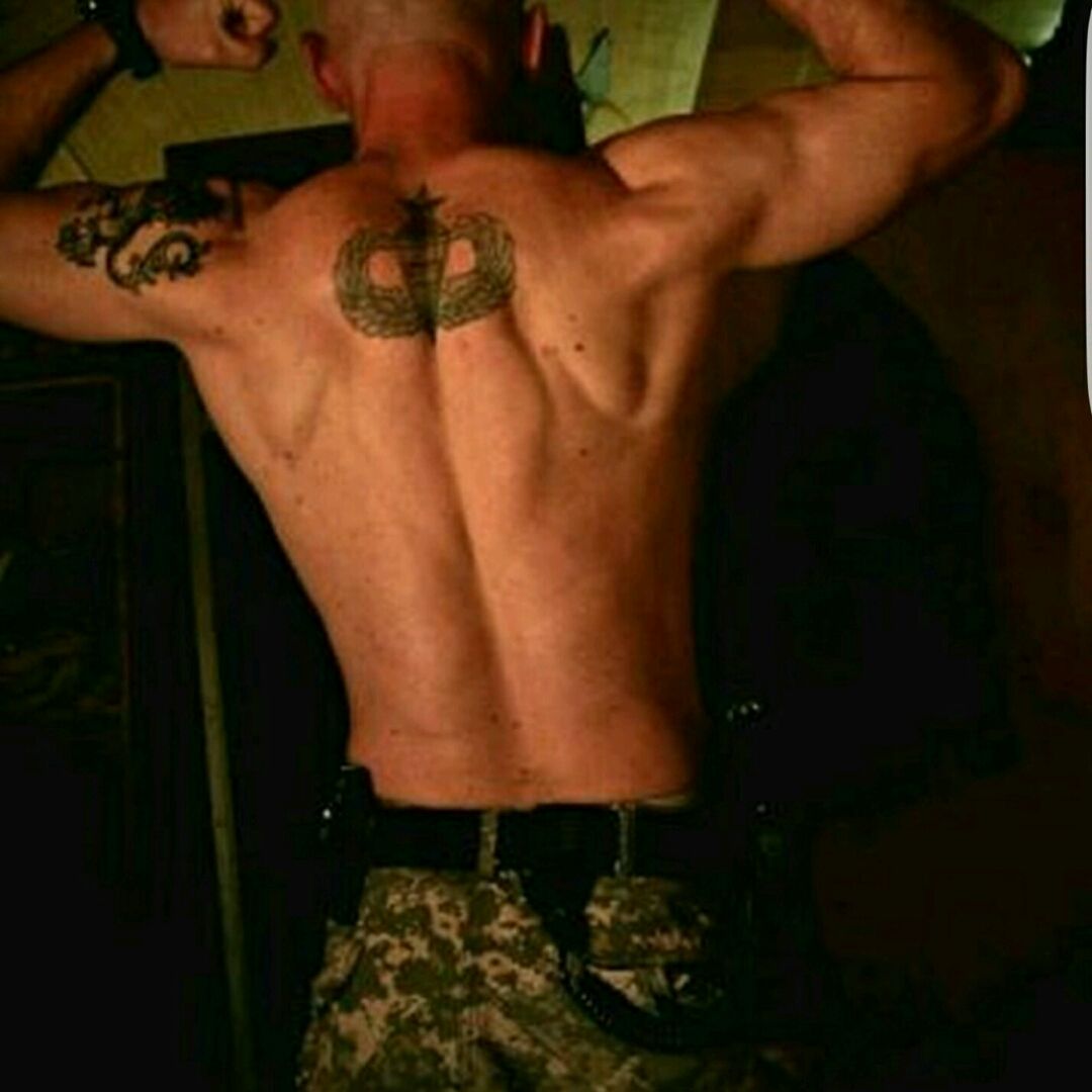 Airborne Wings on my back  rtattoo